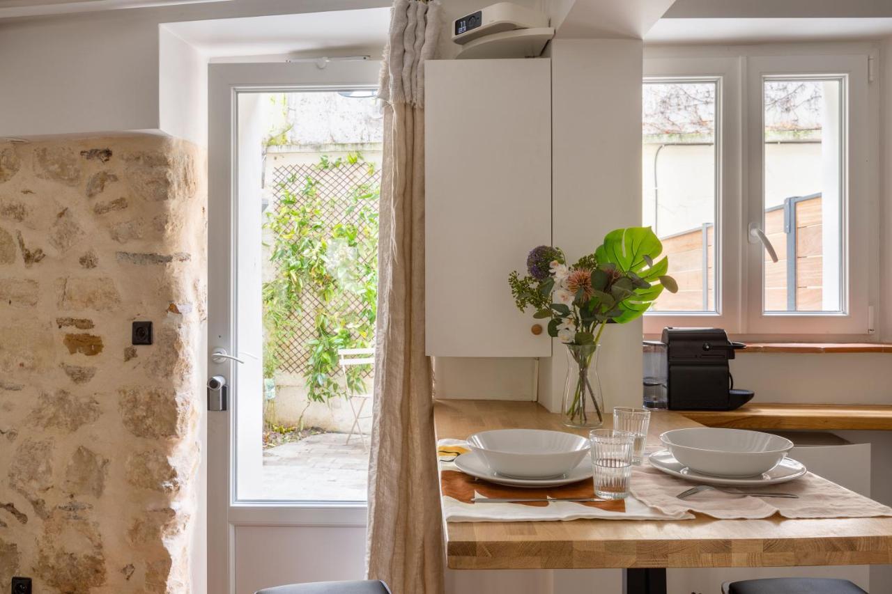 Boutik Boheme Le Jardin Montmartre Apartment Paris Bagian luar foto