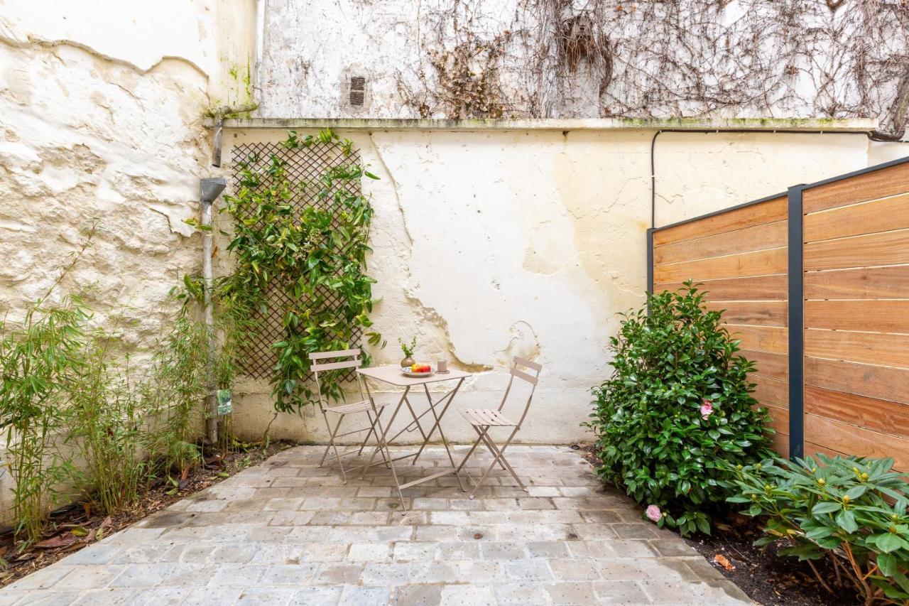 Boutik Boheme Le Jardin Montmartre Apartment Paris Bagian luar foto