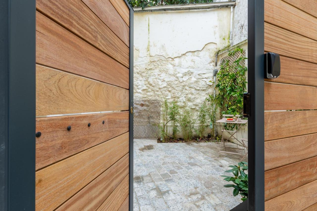 Boutik Boheme Le Jardin Montmartre Apartment Paris Bagian luar foto