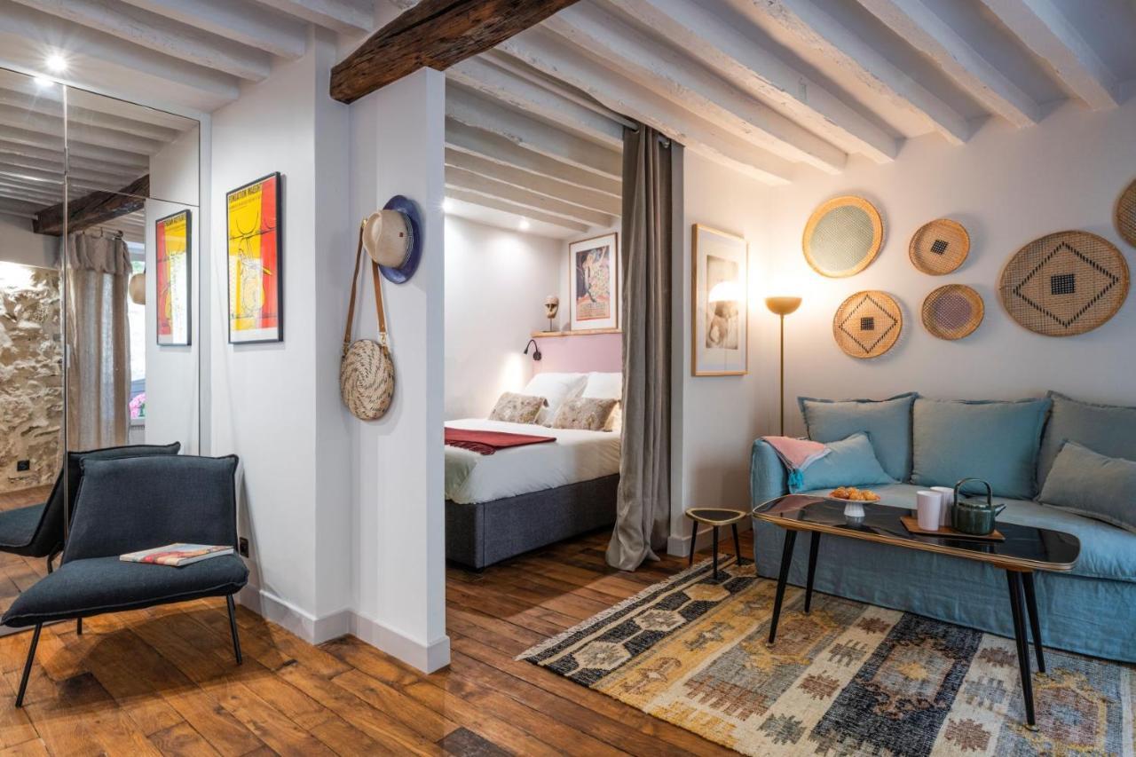 Boutik Boheme Le Jardin Montmartre Apartment Paris Bagian luar foto